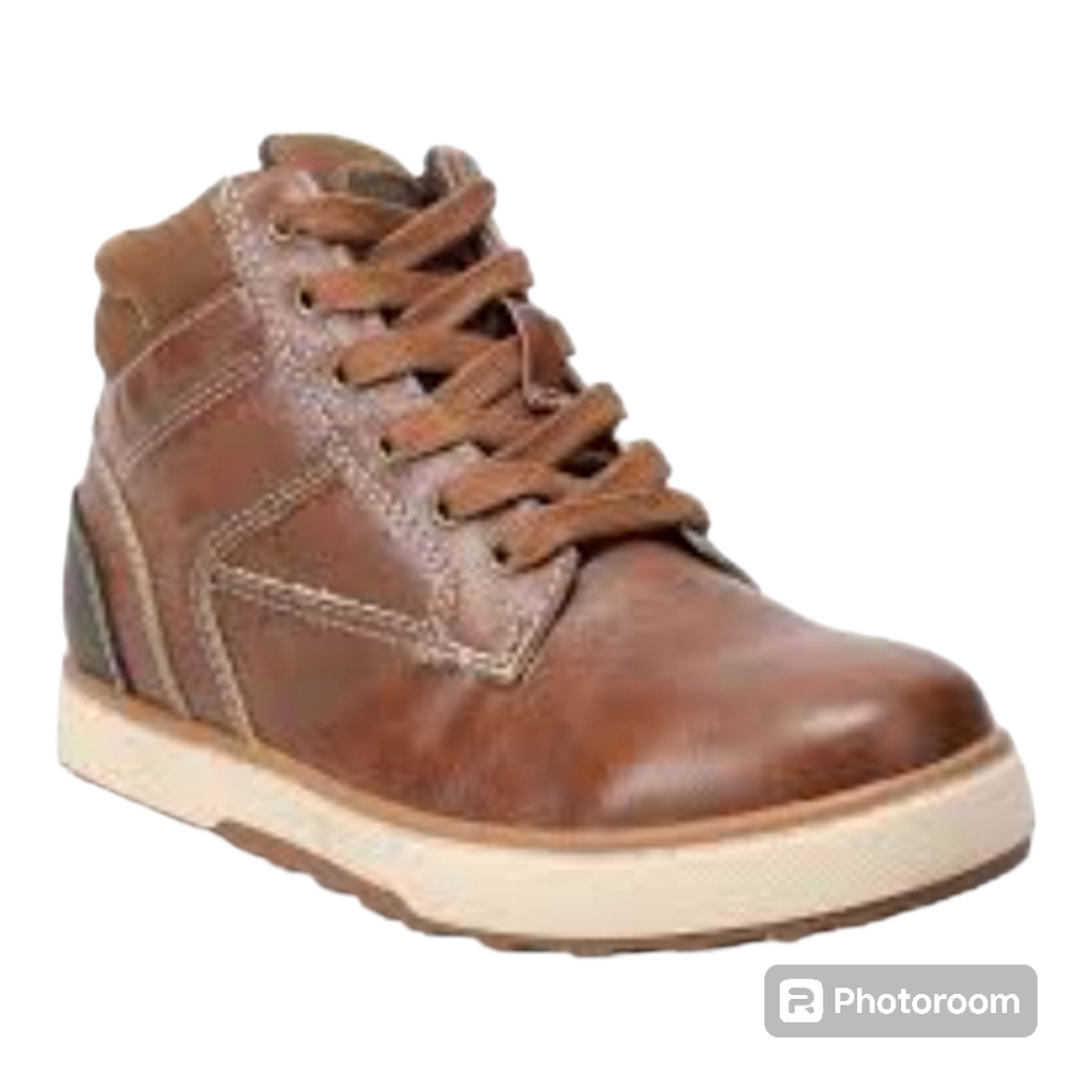 Sonoma Goods For Life® Britpunk Boys' Ankle Boots Size 6 Boy Memory Foam…